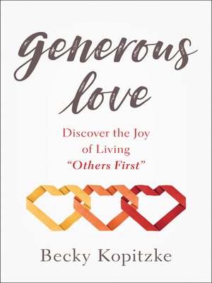 cover image of Generous Love